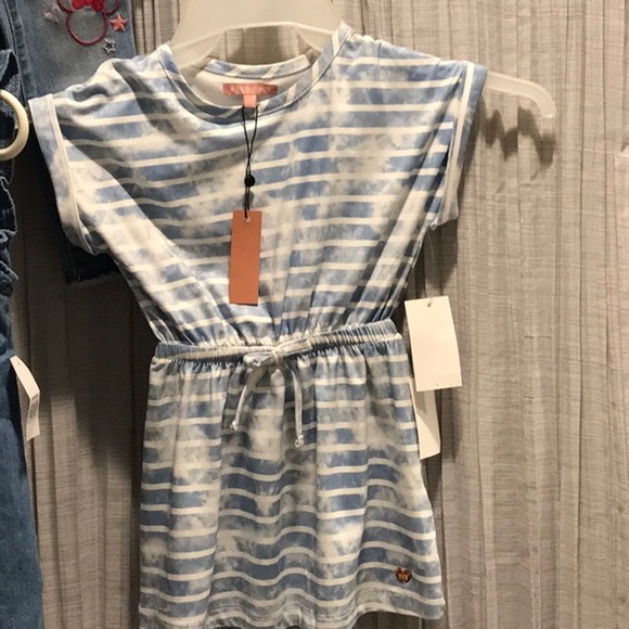 GAP DENIM GAP DISNEY BCGC GIRL TODDLER SIZE 3 NWT 3 PIECE 1 PAIR JEANS 2 DRESSES - Picture 3 of 11